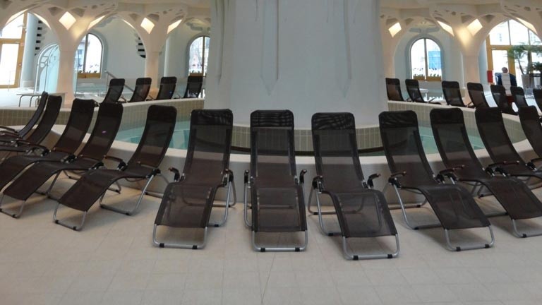 Arredo della Spa di Hagymatikum in Ungheria